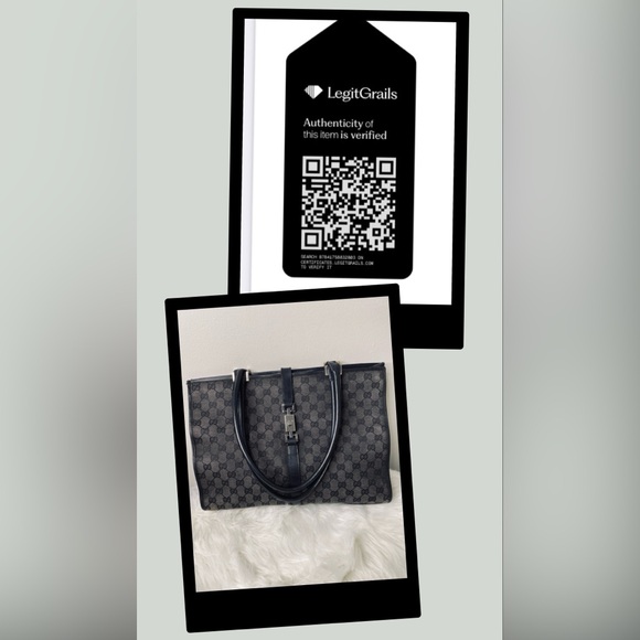 Gucci Jackie Large Tote Bag with Certificate of Authenticity Early 2000 Vintage - Picture 17 of 17